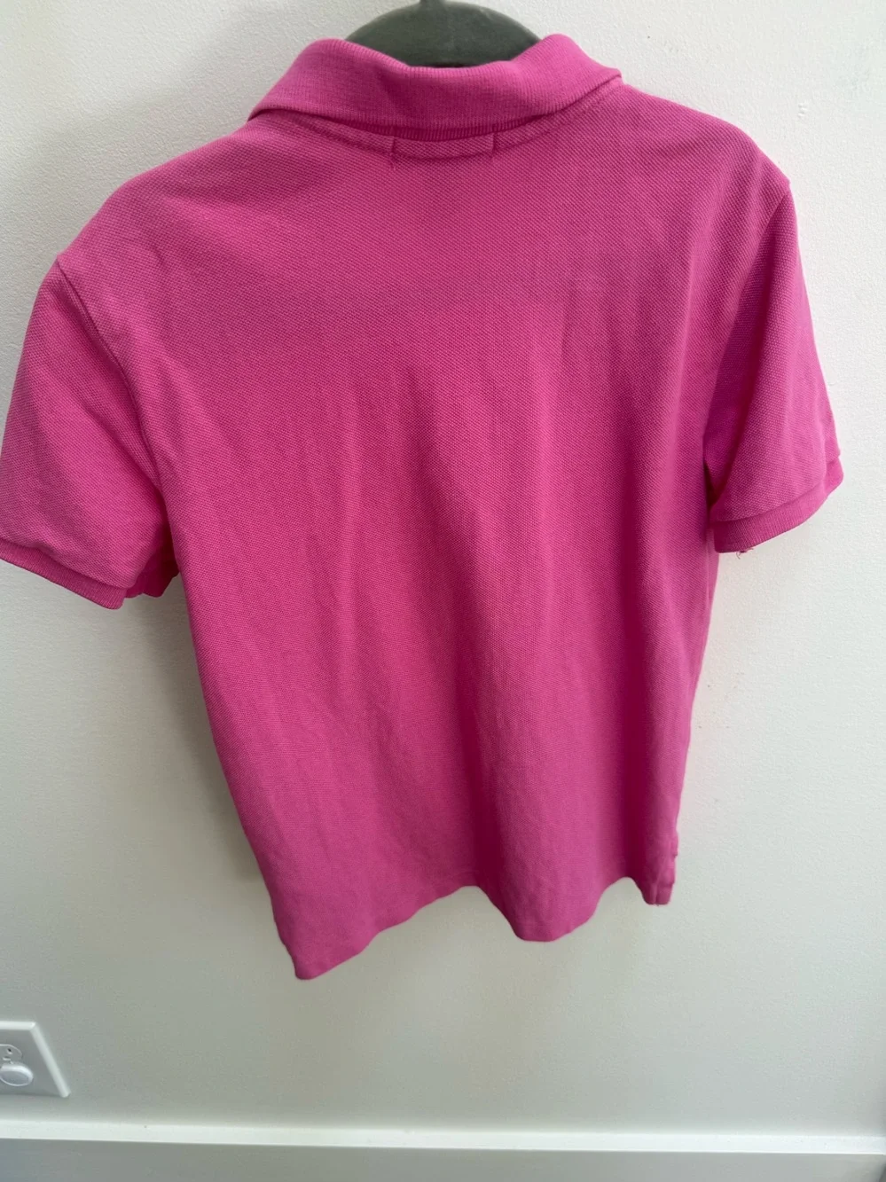 Polo by Ralph Lauren Kids Bubblegum Pink Polo with Lime Logo